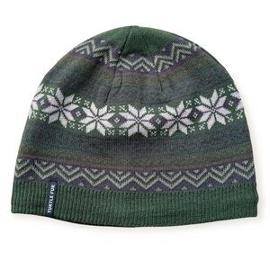 Turtle Fur Men’s Merino Wool Blend Nuka Beanie Hat In Evergreen NWOT